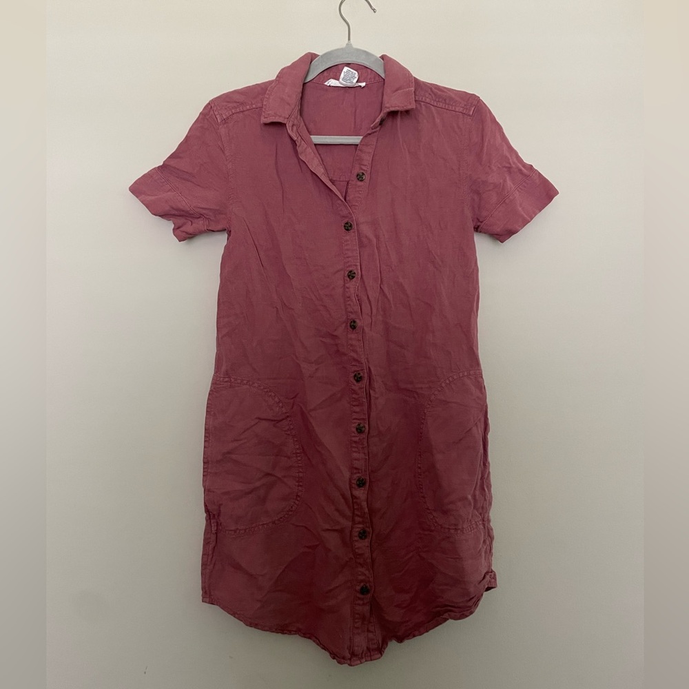 Lucky brand button up dress